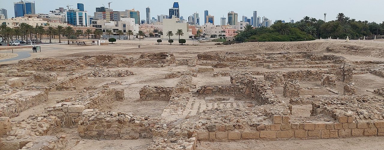 Dilmun archeological site in Qal´at al-Bahrain, Bahrain