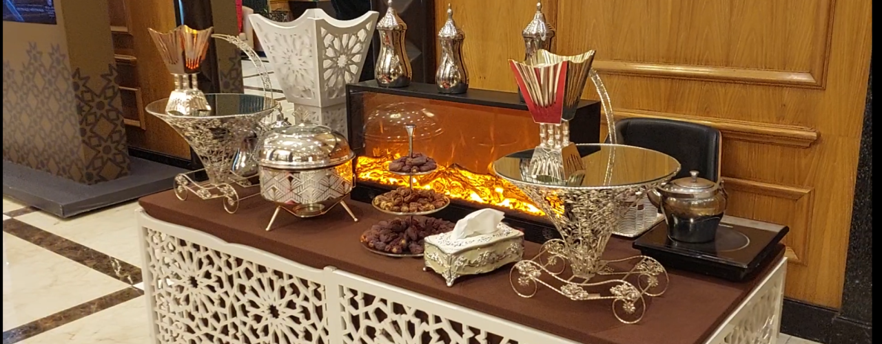 The Gulf Hotel, Bahrain -coffee and sweets counter
